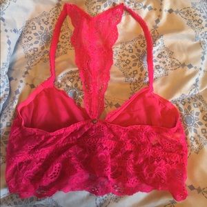 Hot pink bralette